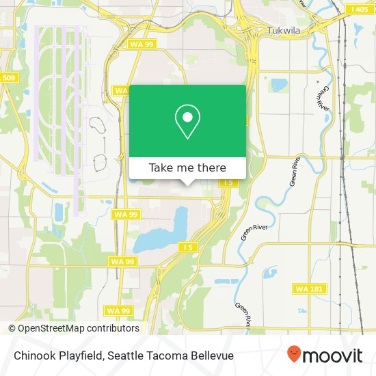 Chinook Playfield map