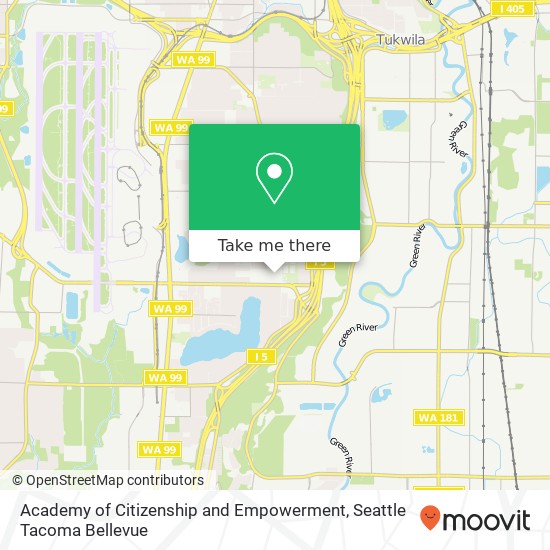 Academy of Citizenship and Empowerment map