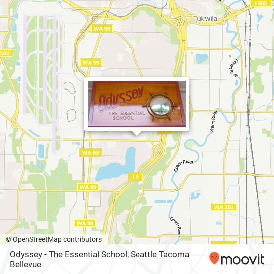 Odyssey - The Essential School map