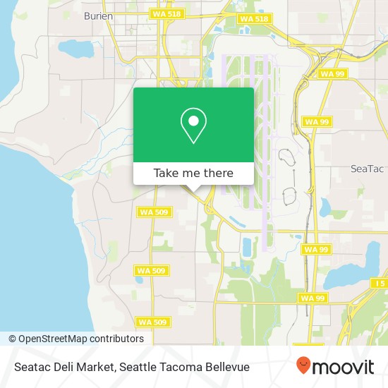 Mapa de Seatac Deli Market