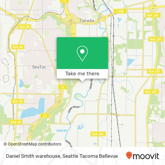 Daniel Smith warehouse map