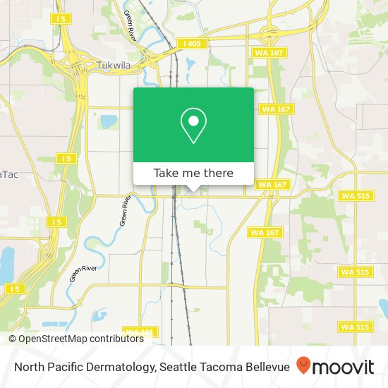 North Pacific Dermatology map