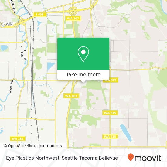 Eye Plastics Northwest map
