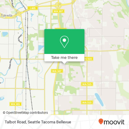 Mapa de Talbot Road