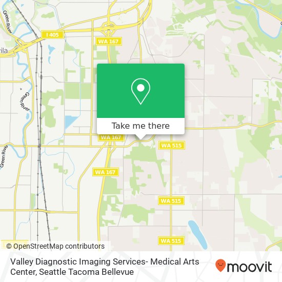 Valley Diagnostic Imaging Services- Medical Arts Center map