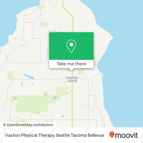 Vashon Physical Therapy map