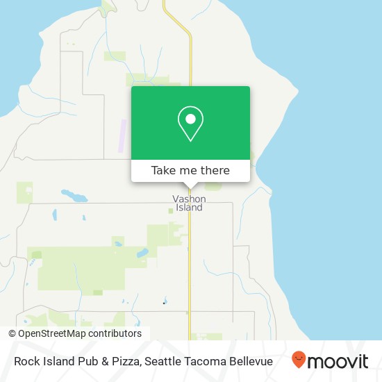 Rock Island Pub & Pizza map