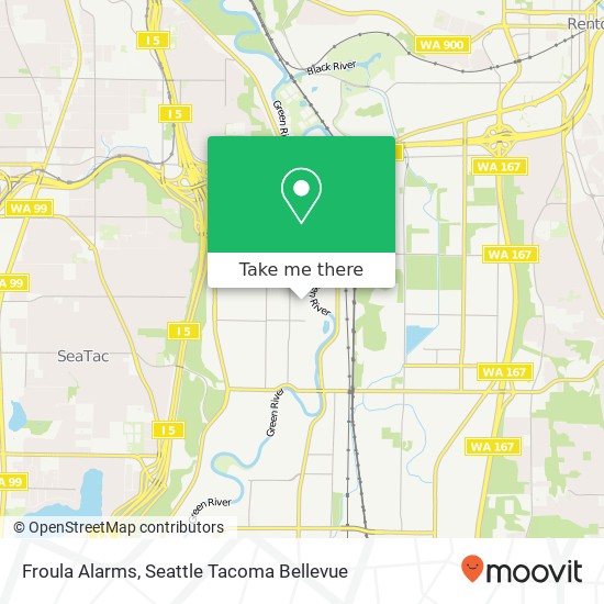 Froula Alarms map