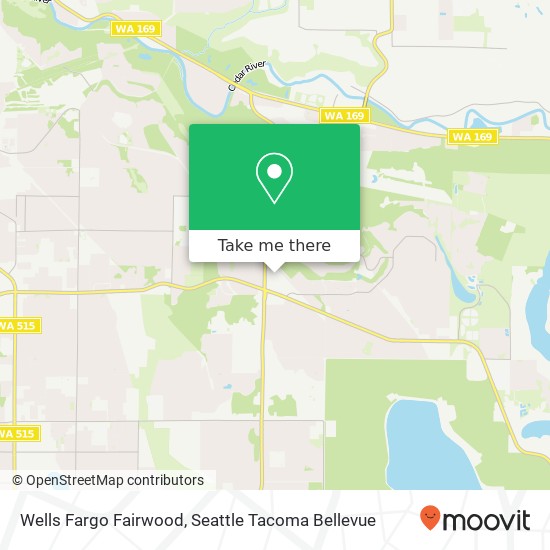 Wells Fargo Fairwood map