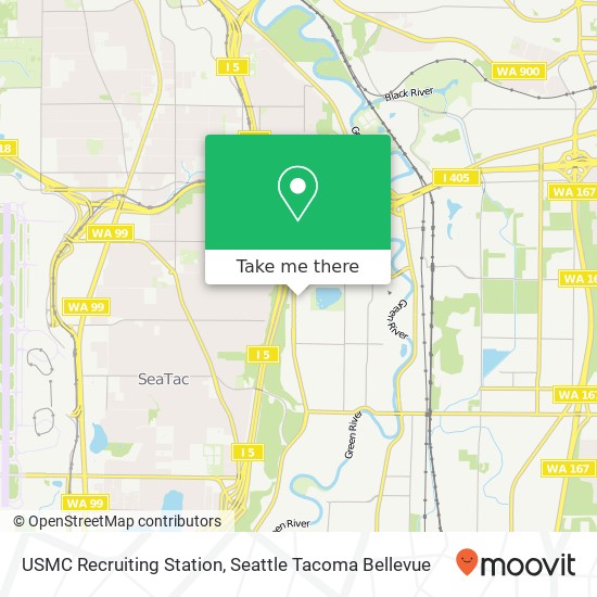USMC Recruiting Station map