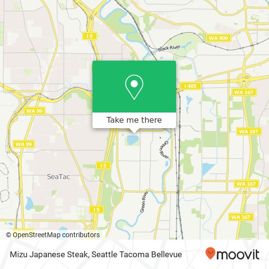 Mizu Japanese Steak map