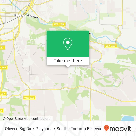 Oliver's Big Dick Playhouse map