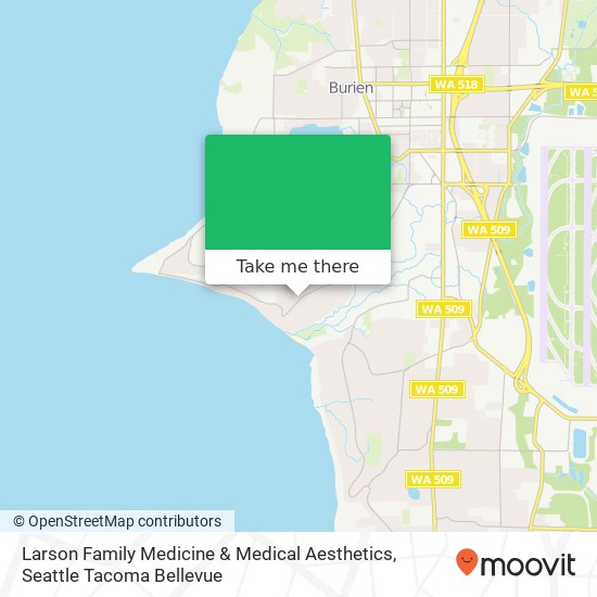 Mapa de Larson Family Medicine & Medical Aesthetics