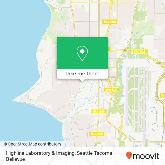 Highline Laboratory & Imaging map
