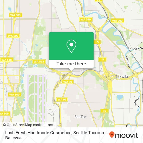 Lush Fresh Handmade Cosmetics map