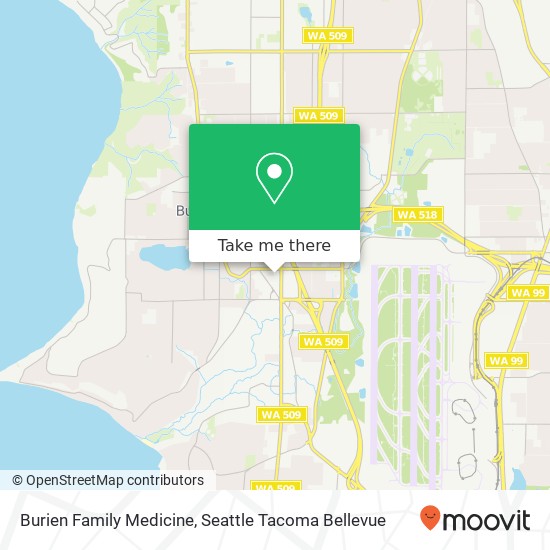 Burien Family Medicine map