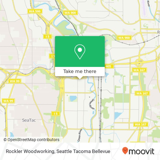 Rockler Woodworking map