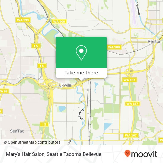 Mary's Hair Salon map