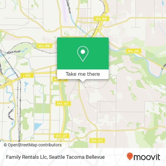 Mapa de Family Rentals Llc