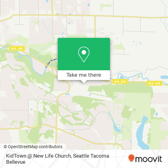 Mapa de KidTown @ New Life Church