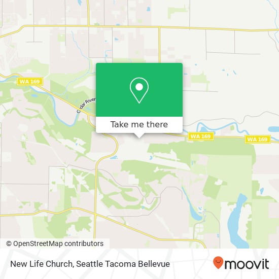 Mapa de New Life Church