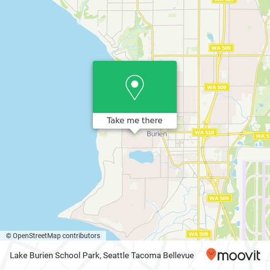 Mapa de Lake Burien School Park