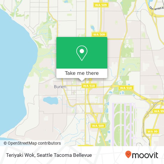 Teriyaki Wok map