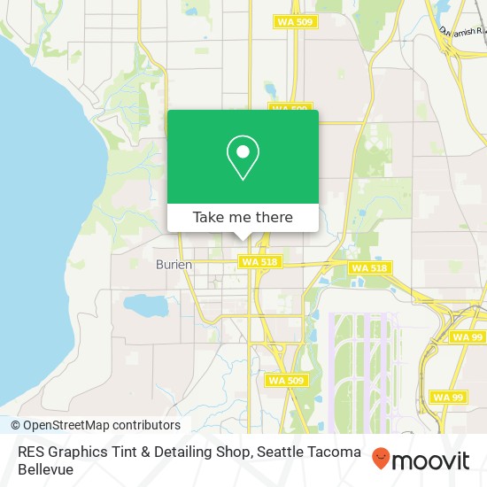 RES Graphics Tint & Detailing Shop map