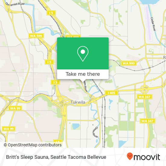 Mapa de Britt's Sleep Sauna