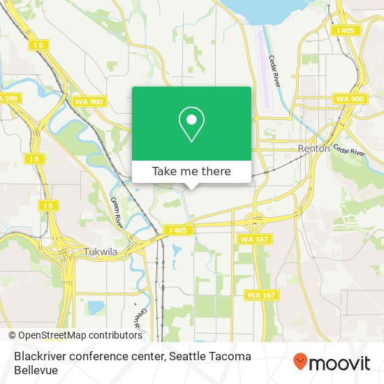 Blackriver conference center map