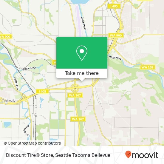 Discount Tire® Store map