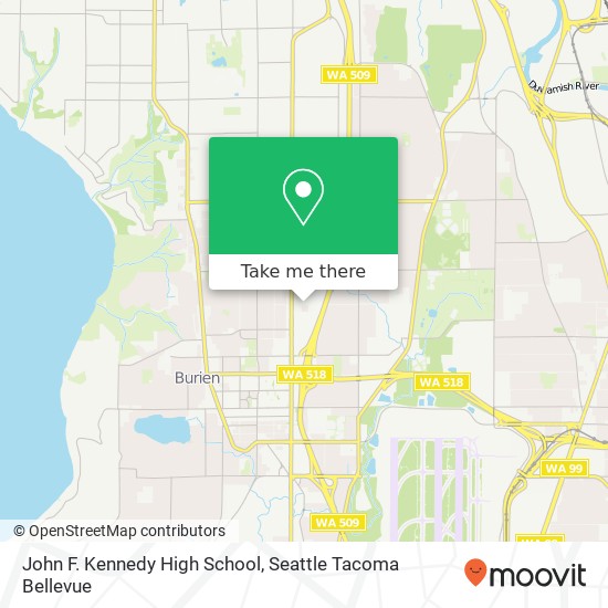 Mapa de John F. Kennedy High School