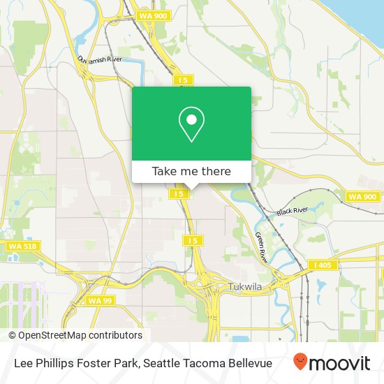 Mapa de Lee Phillips Foster Park