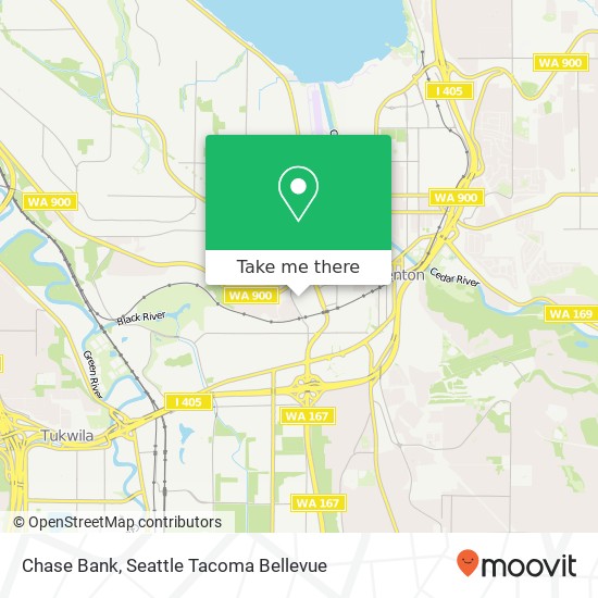 Chase Bank map