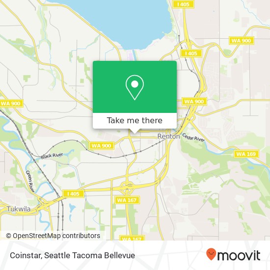 Coinstar map