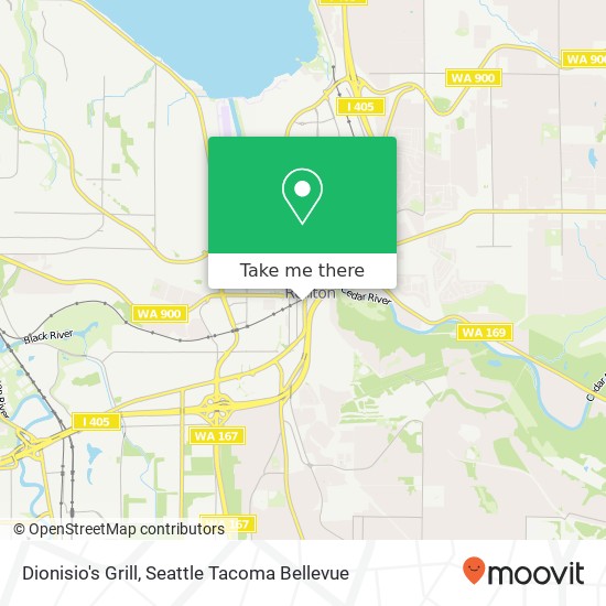 Dionisio's Grill map