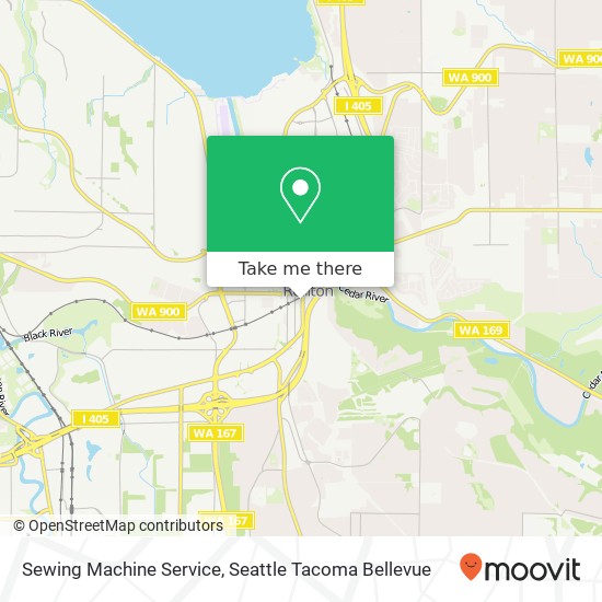 Mapa de Sewing Machine Service