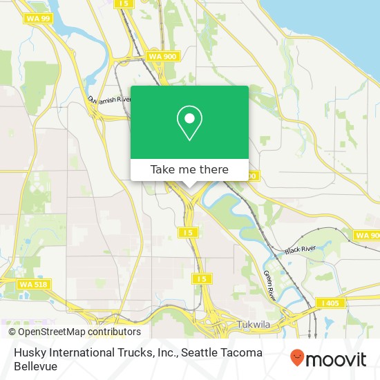 Husky International Trucks, Inc. map