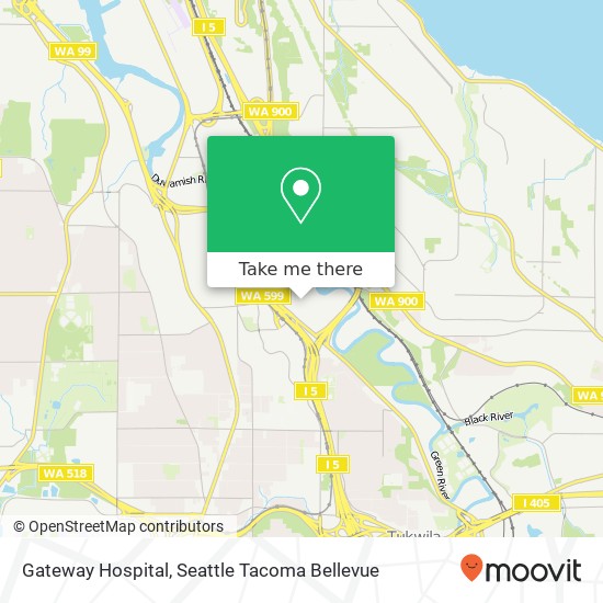 Gateway Hospital map