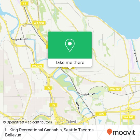 Mapa de Iii King Recreational Cannabis