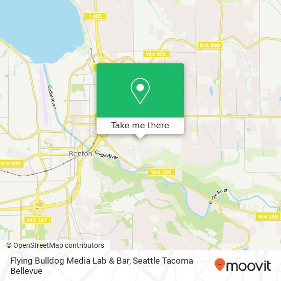 Flying Bulldog Media Lab & Bar map