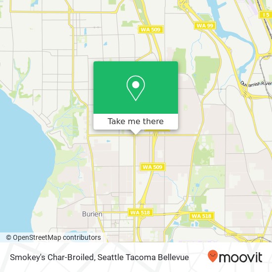 Smokey's Char-Broiled map