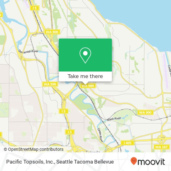 Mapa de Pacific Topsoils, Inc.