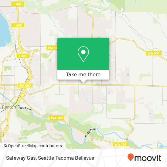 Mapa de Safeway Gas