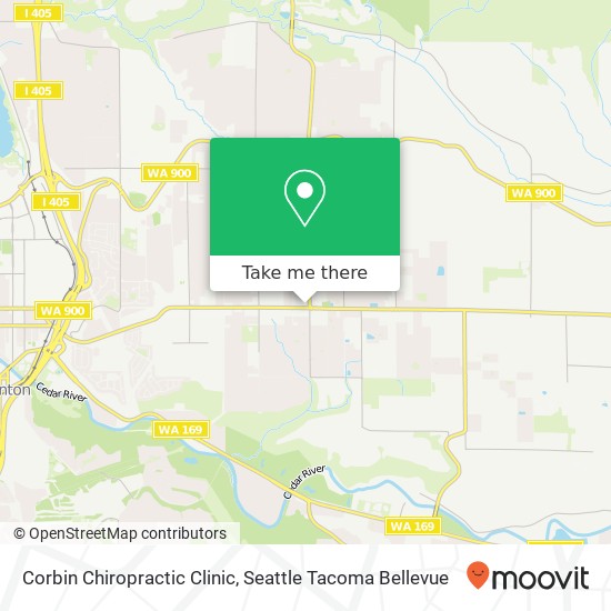 Corbin Chiropractic Clinic map