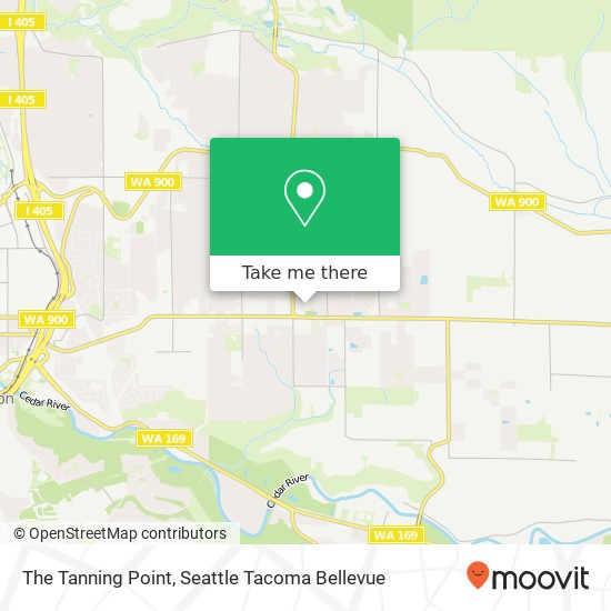 The Tanning Point map