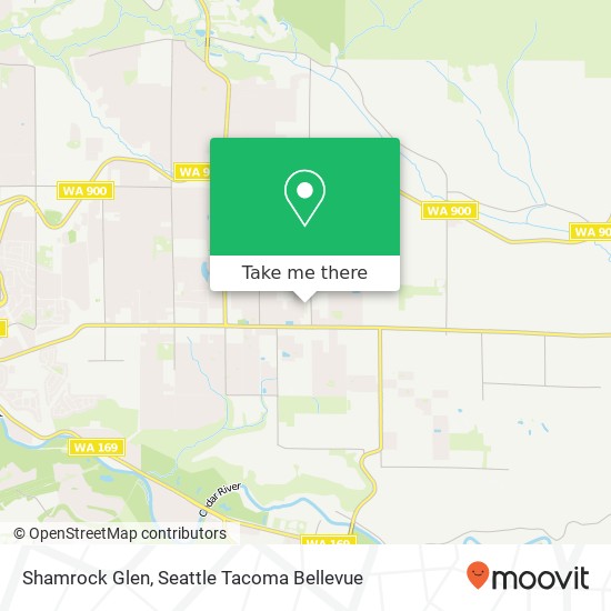 Shamrock Glen map
