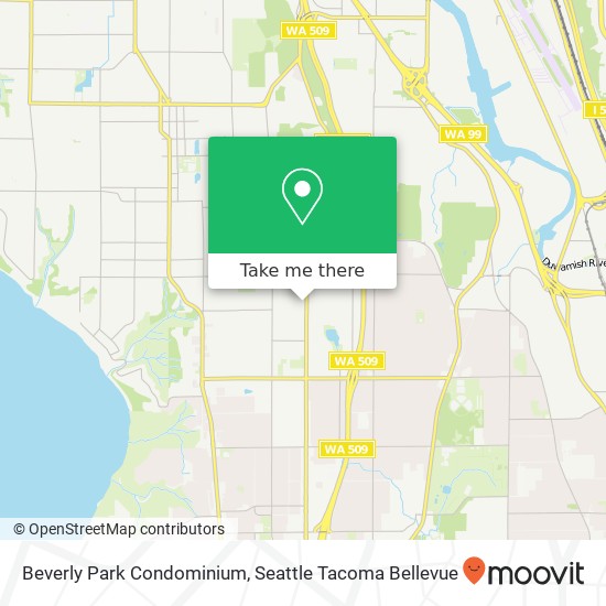 Beverly Park Condominium map