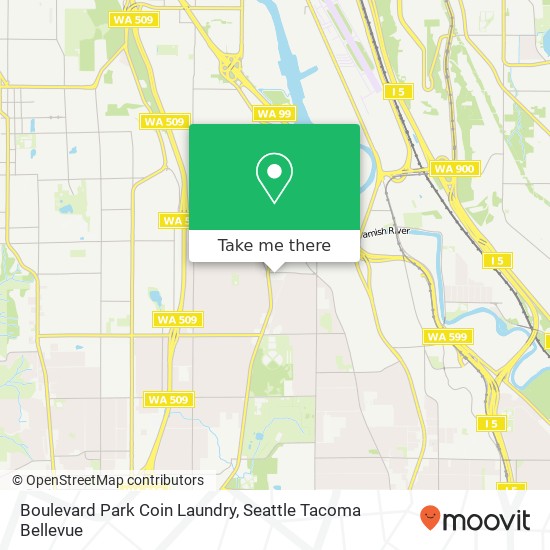 Mapa de Boulevard Park Coin Laundry
