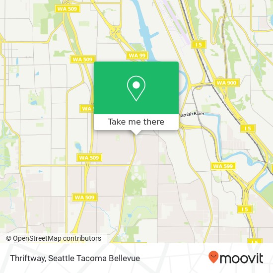 Thriftway map
